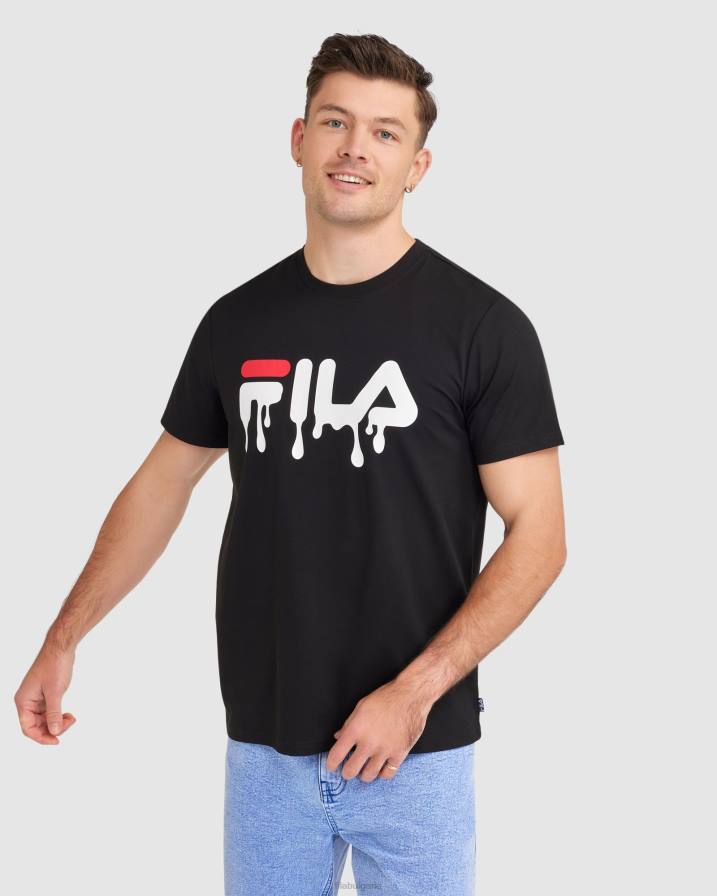 2HNL2401 черен FILA fila мъжка тениска matthew черна