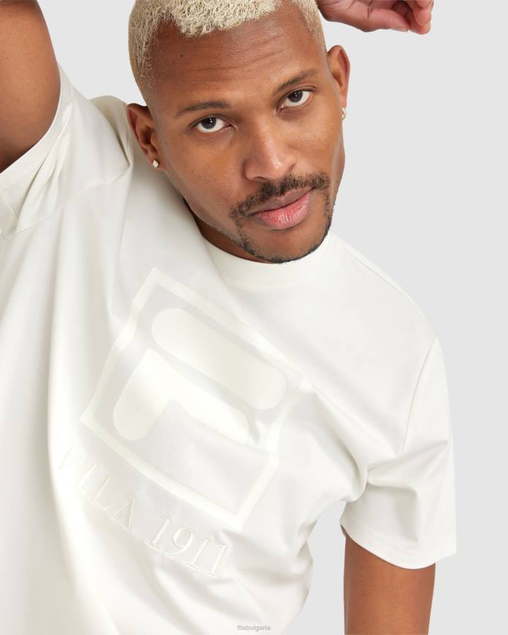 2HNL2403 бяло FILA бяла мъжка тениска sahand fila