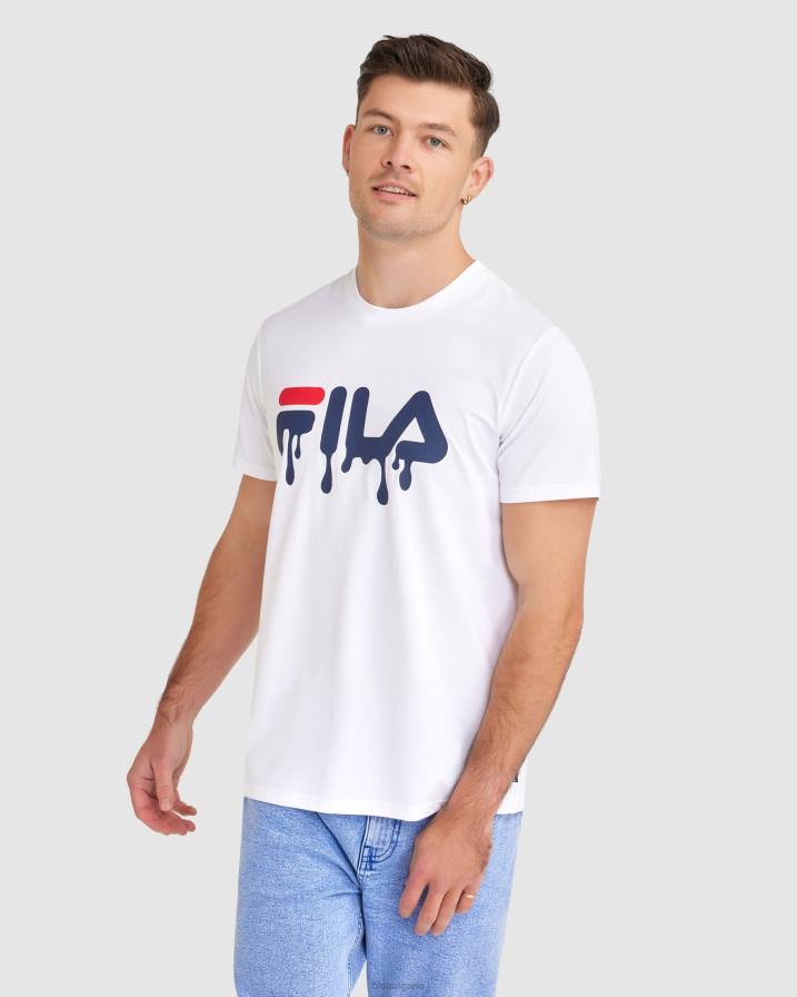 2HNL2404 бяло FILA fila бяла мъжка тениска Matthew