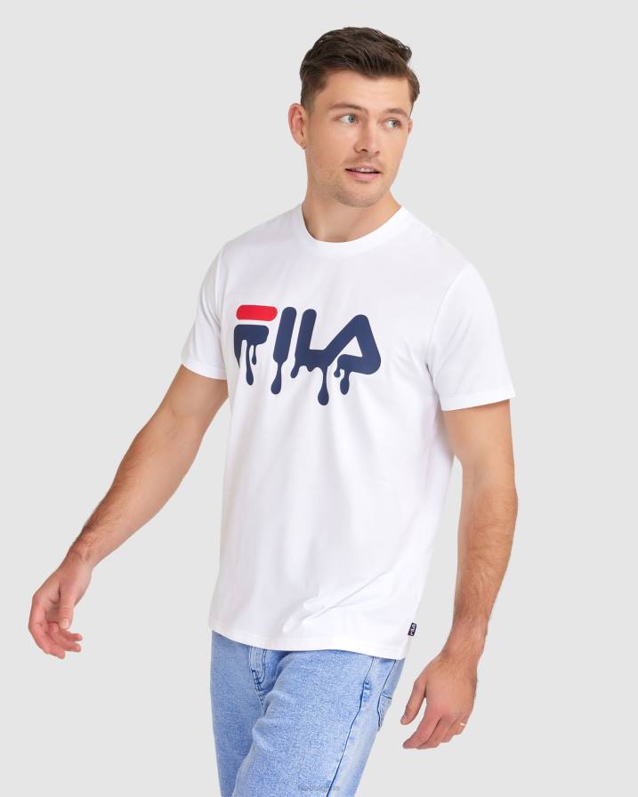 2HNL2404 бяло FILA fila бяла мъжка тениска Matthew