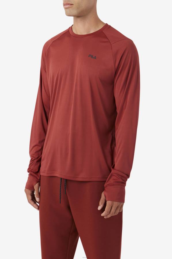 2HNL244 кафяво/черно FILA фила кафяво/черно джазам с дълги ръкави