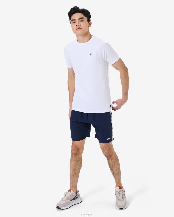 2HNL2526 бяло FILA бяла мъжка тениска hannes fila