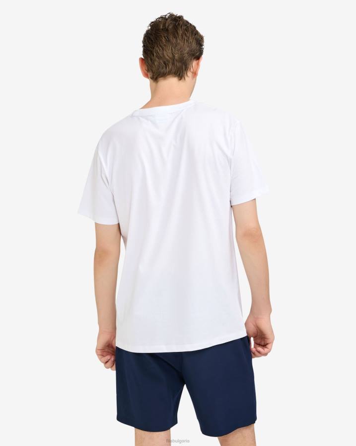 2HNL2528 бяло FILA бяла тениска roger