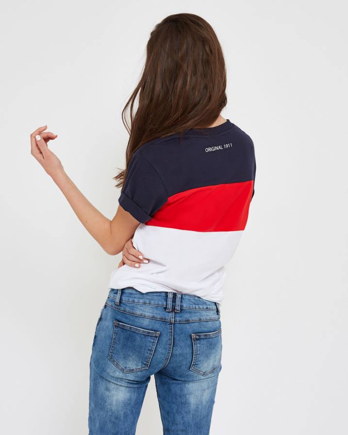 2HNL2539 бяло FILA fila унисекс бяла тениска genoa