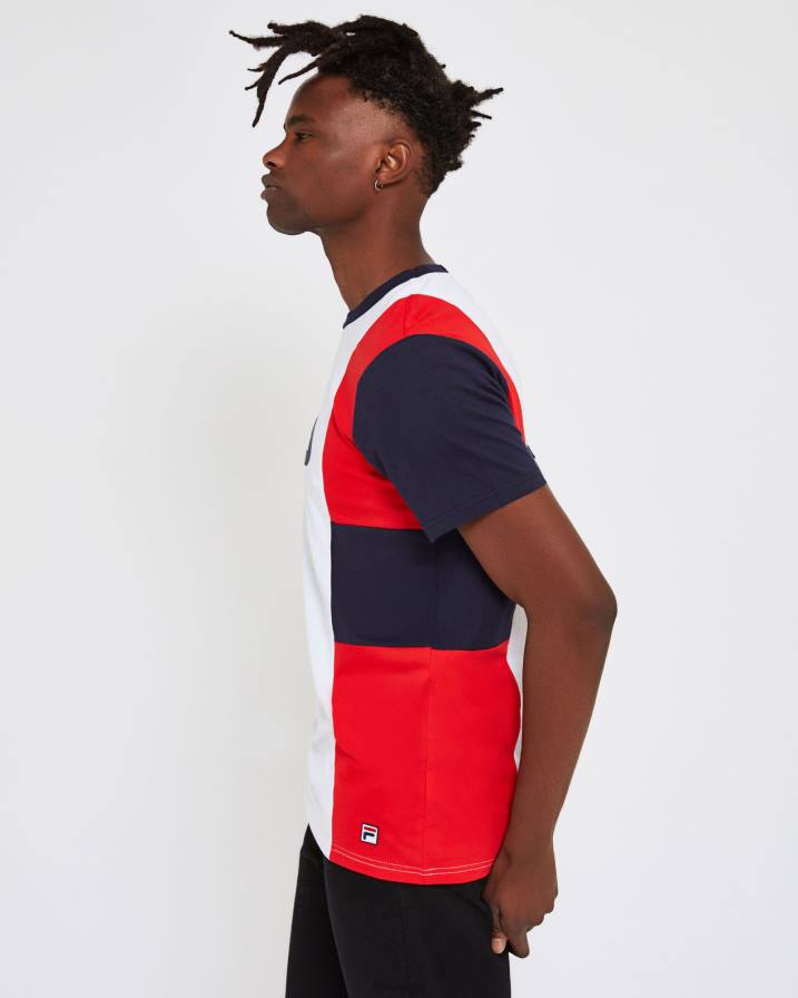 2HNL2545 бяло FILA бяла тениска fila унисекс Trieste