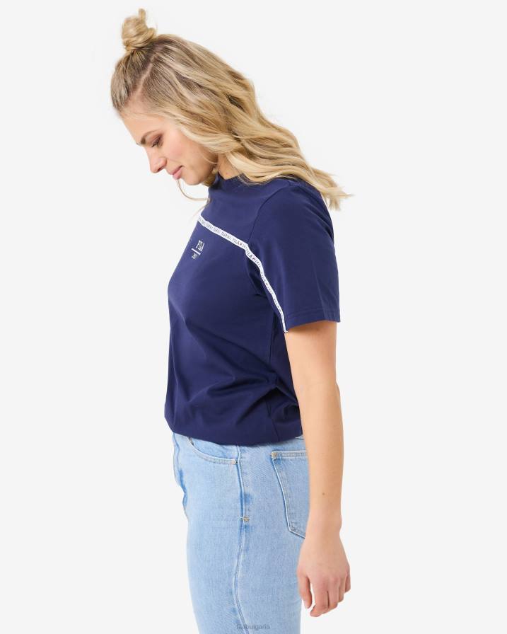 2HNL2546 нов флот FILA Унисекс градска тениска Fila New Navy