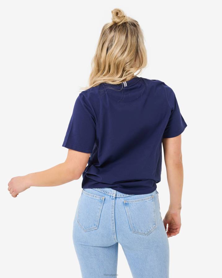 2HNL2546 нов флот FILA Унисекс градска тениска Fila New Navy