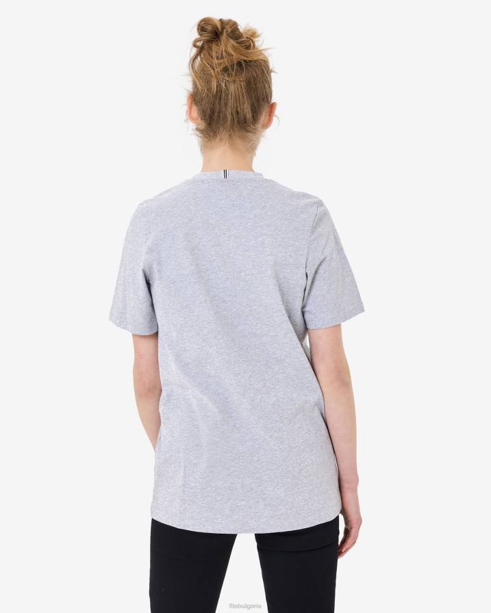 2HNL2549 сив мергел FILA унисекс градска тениска сива мраморна фила