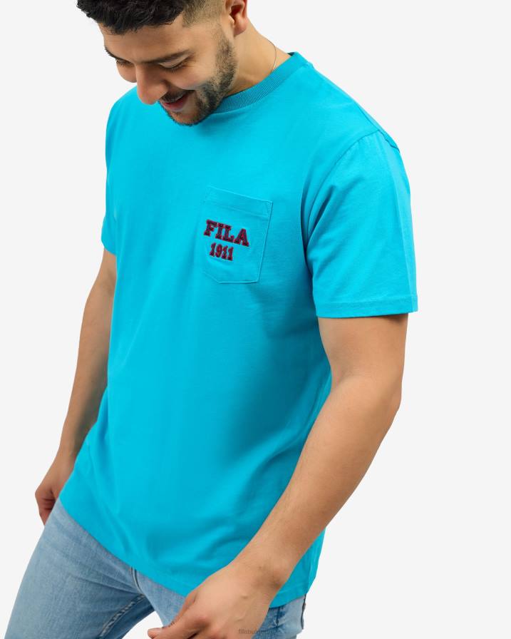 2HNL2560 аква FILA тениска fila aqua antonio