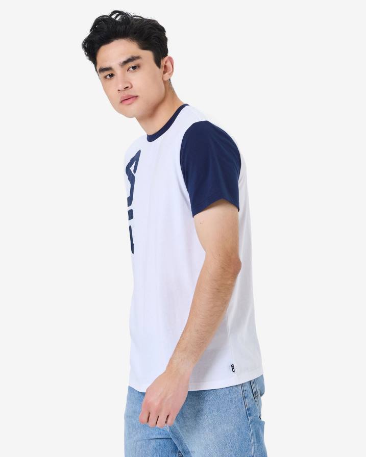 2HNL2580 бяло FILA бяла тениска bjorn fila