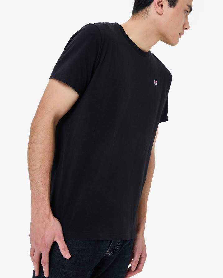 2HNL2581 черен FILA fila мъжка значка за наследство 2.0 черна тениска