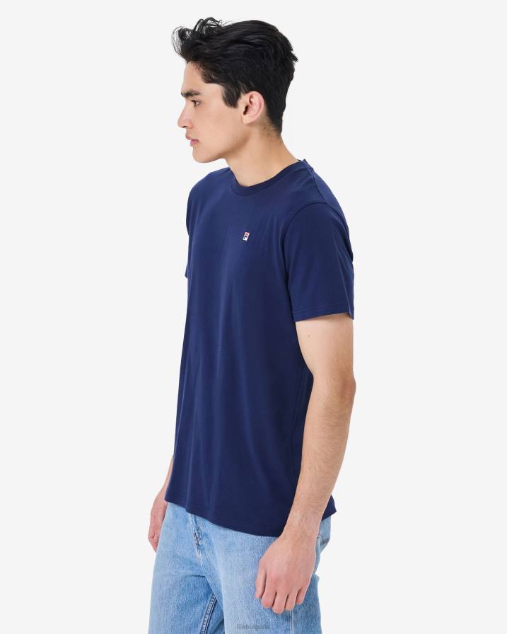 2HNL2586 нов флот FILA нова военноморска мъжка значка за наследство 2.0 tee fila