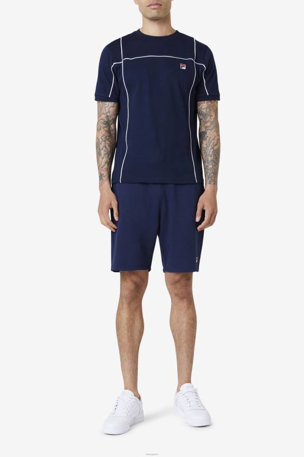 2HNL275 тъмносиньо/бяло FILA terrinda crew тъмно/бяло фила