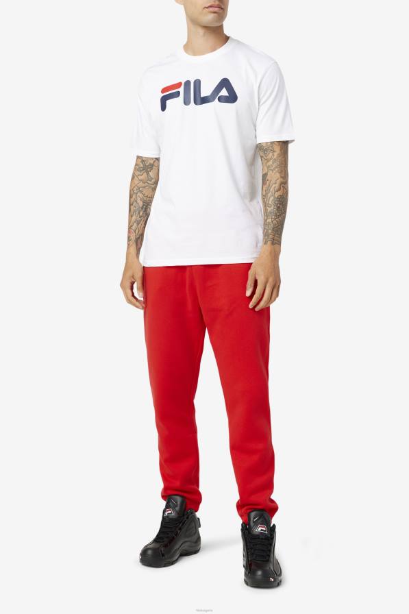 2HNL280 бяло FILA fila бяла мъжка тениска с орел