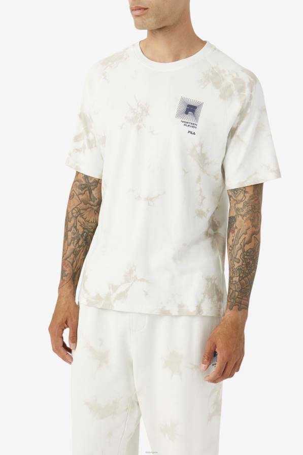 2HNL301 камък/морски флот FILA fila ayan tee stone/navy