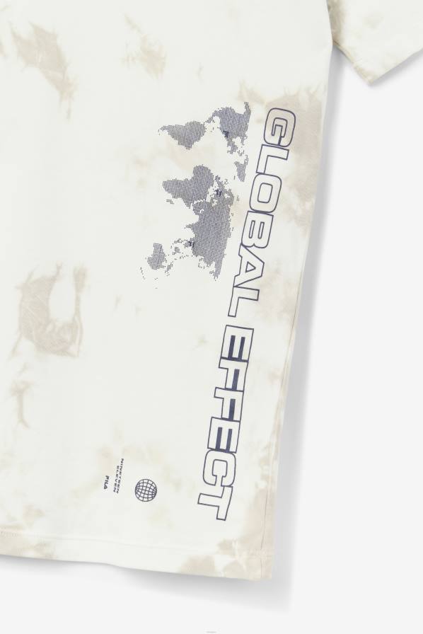 2HNL301 камък/морски флот FILA fila ayan tee stone/navy