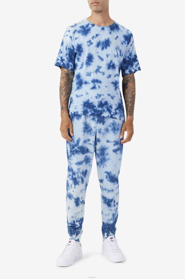 2HNL302 синя майолика/камък FILA аян тениска фила майолика синьо/камък