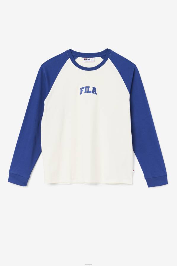 2HNL307 гардения/синьо FILA fila chet raglan tee гардения/синьо