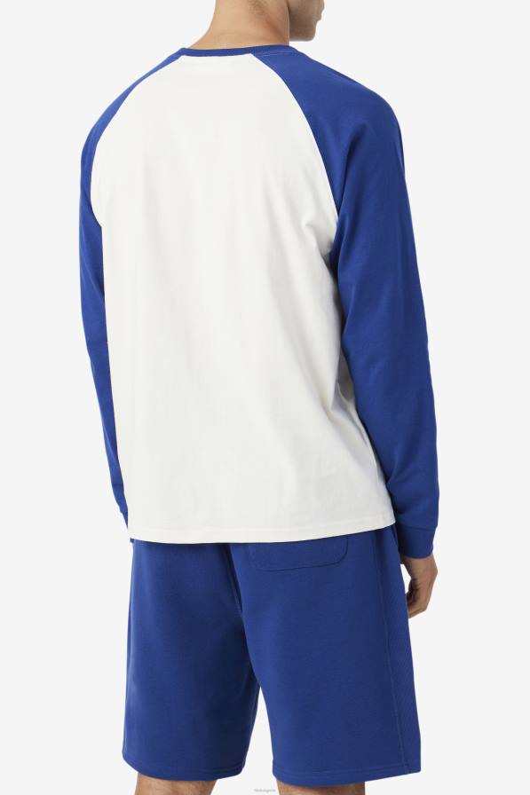 2HNL307 гардения/синьо FILA fila chet raglan tee гардения/синьо