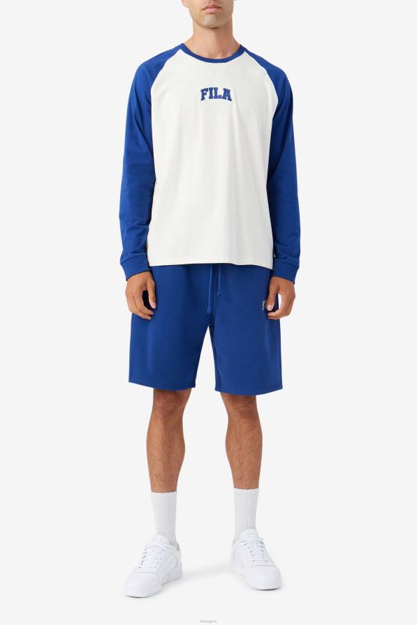 2HNL307 гардения/синьо FILA fila chet raglan tee гардения/синьо