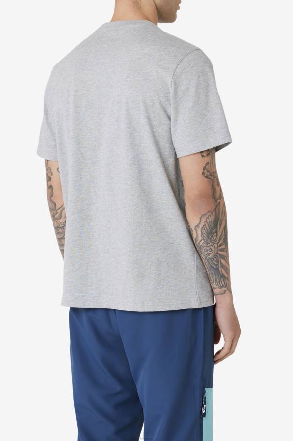 2HNL315 хедър сиво FILA Хедър Грей тениска fila visuri