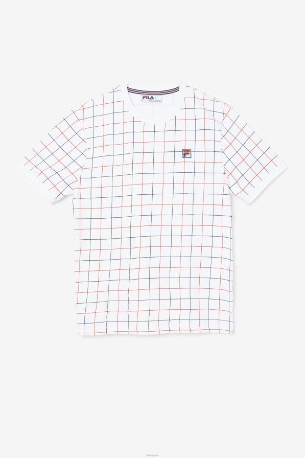 2HNL316 бяло/червено/морско синьо FILA fila бяло/червено/тъмносин касбийски екипаж