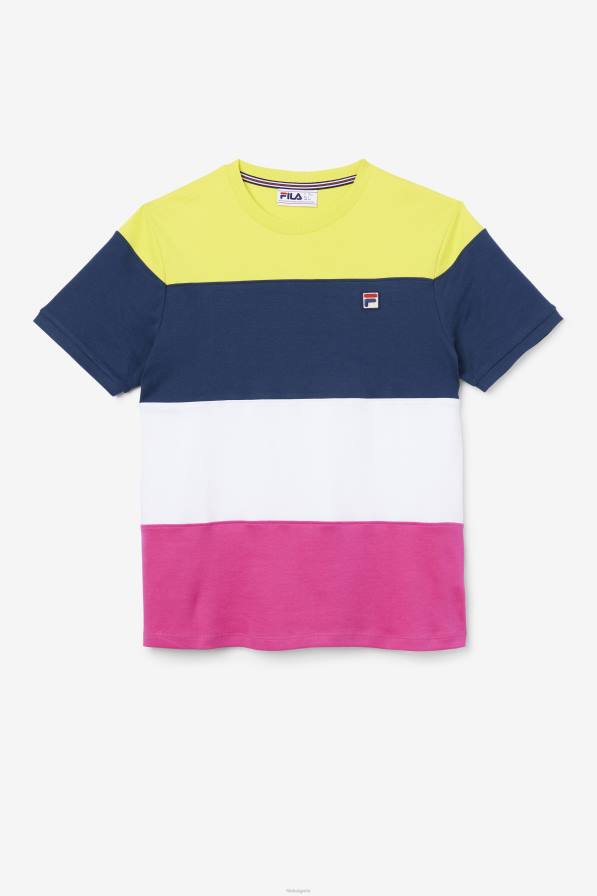 2HNL322 тъмносиньо/бяло/жълто FILA fila флот/бял/жълт обслужващ екипаж