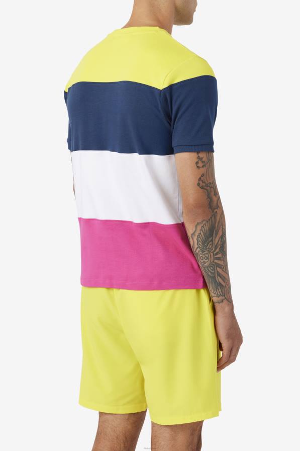 2HNL322 тъмносиньо/бяло/жълто FILA fila флот/бял/жълт обслужващ екипаж