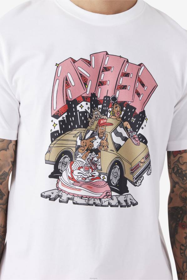 2HNL359 бяло FILA vulk тениска бяла фила