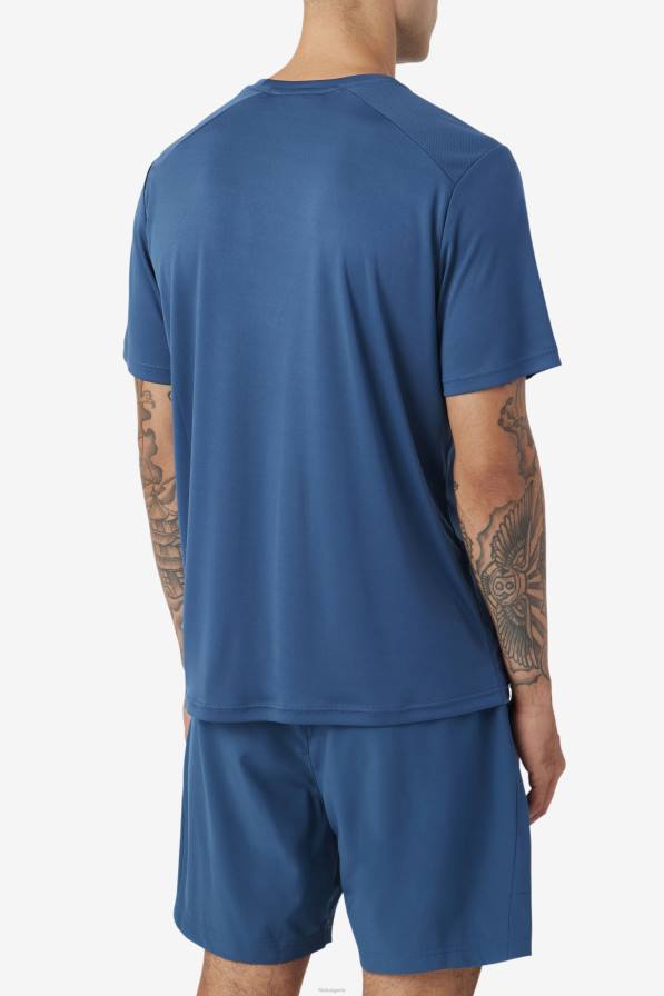 2HNL365 майолика синьо/черно FILA kaab crew majolica blue/black fila