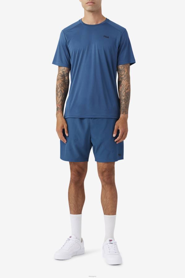 2HNL365 майолика синьо/черно FILA kaab crew majolica blue/black fila