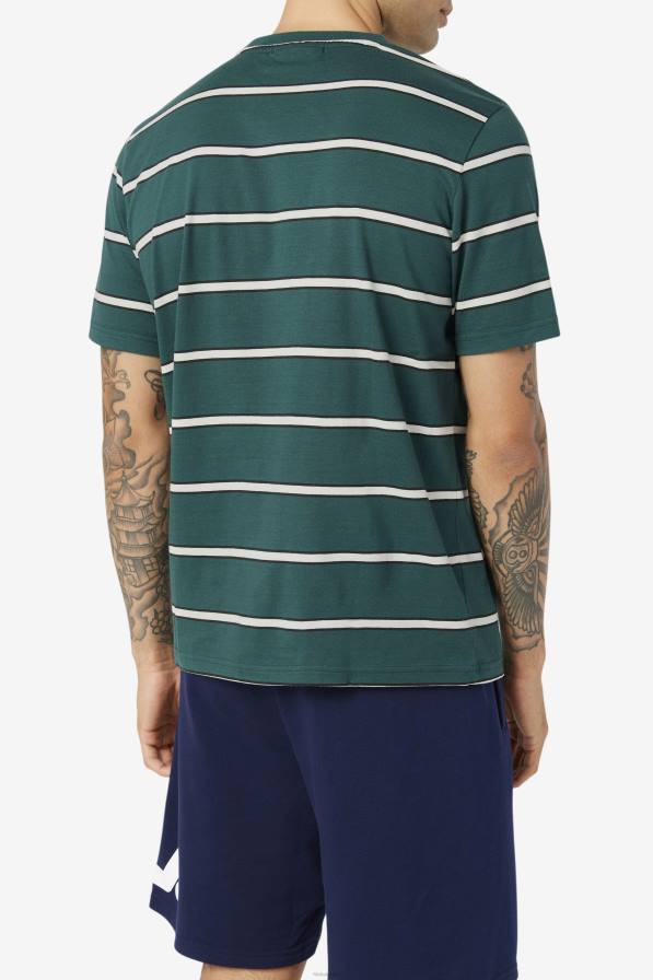 2HNL369 юни бъг/бял FILA june bug/white fila felix тениска