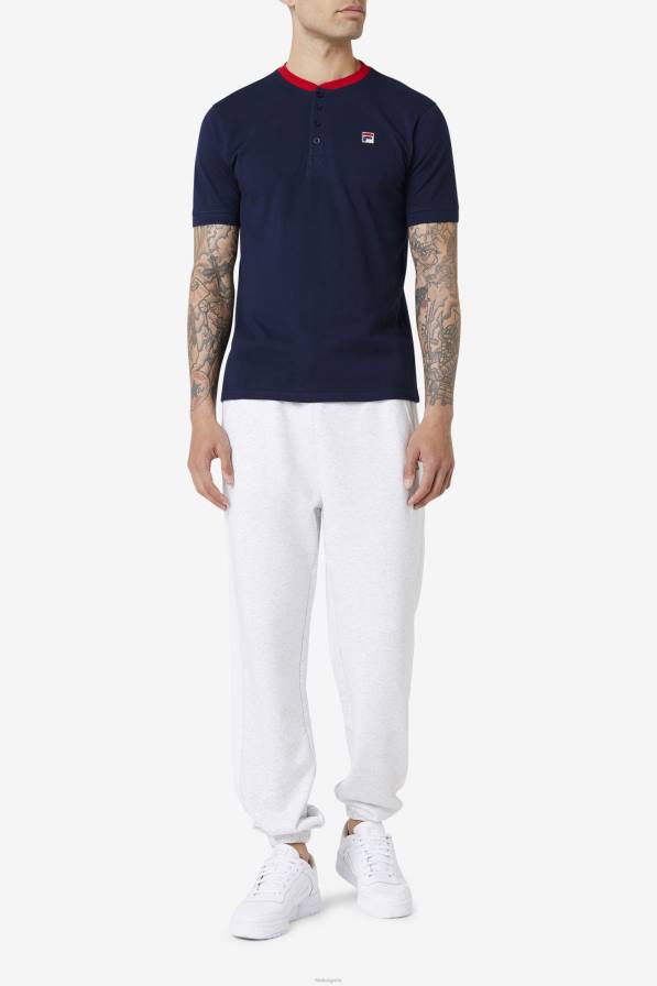 2HNL378 морско/червено FILA тъмносиньо/червено ralph henley fila