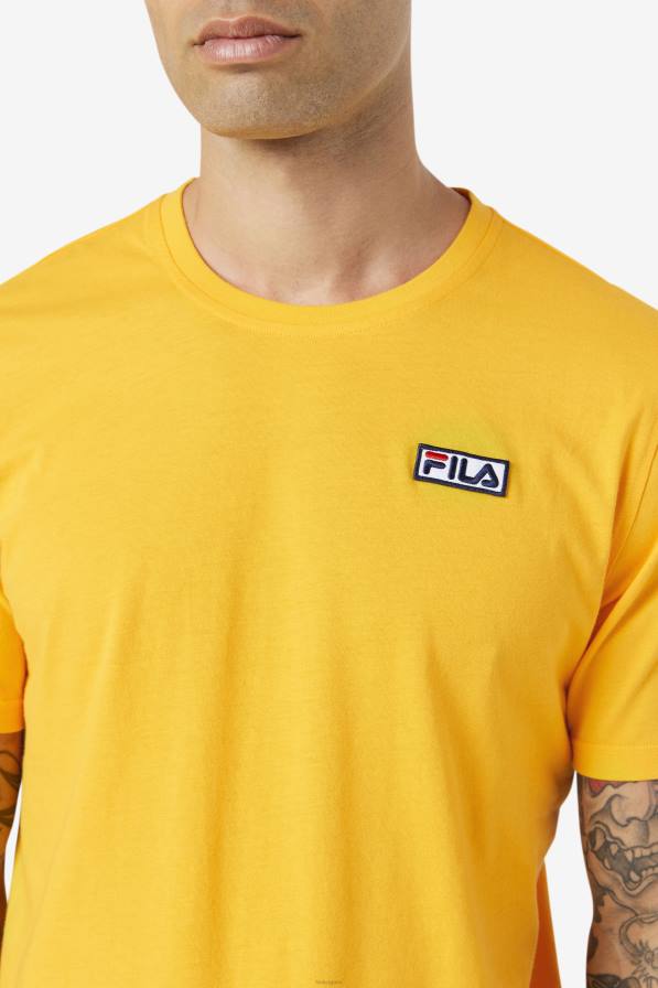 2HNL382 шафран FILA фила шафран скайлар тениска