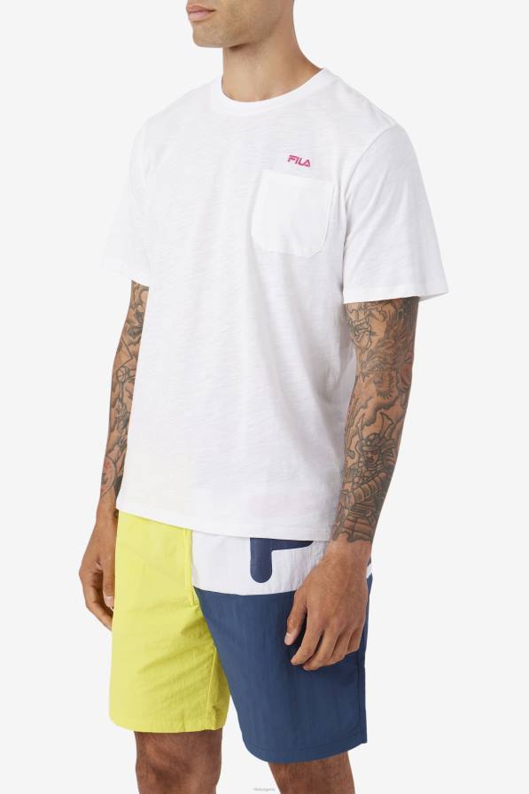 2HNL385 бяло/лилаво FILA fila dilki crew бяло/лилаво