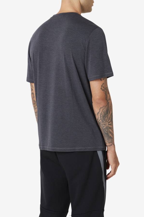 2HNL400 черен пирен FILA тениска fila black heather