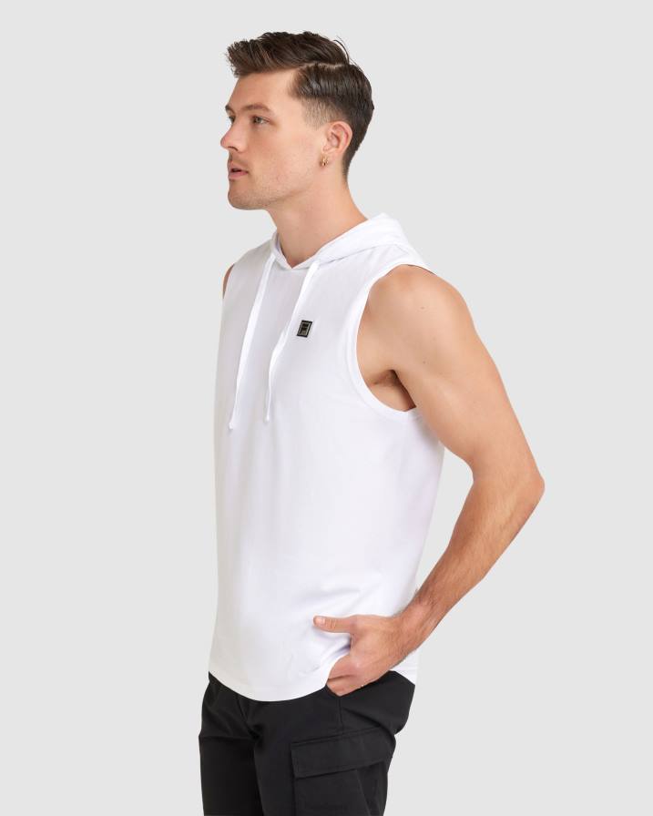 2HNL2425 бяло FILA fila мъжки blake hoody потник бял