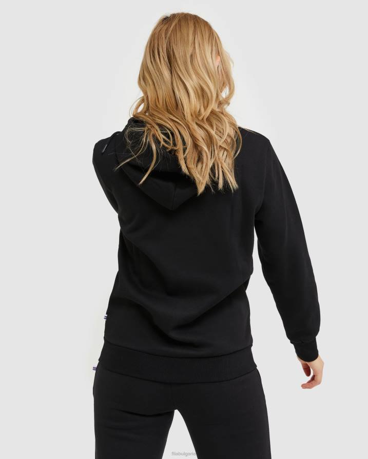 2HNL2461 черен FILA fila класическо унисекс яке с цип черно