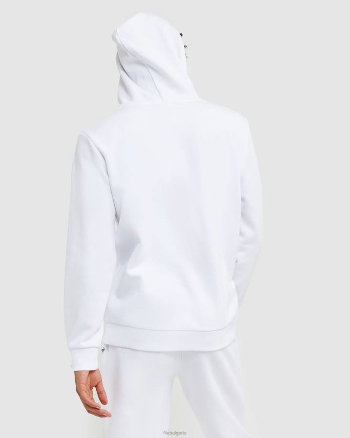 2HNL2499 бяло FILA бяло фила класическо унисекс яке с цип