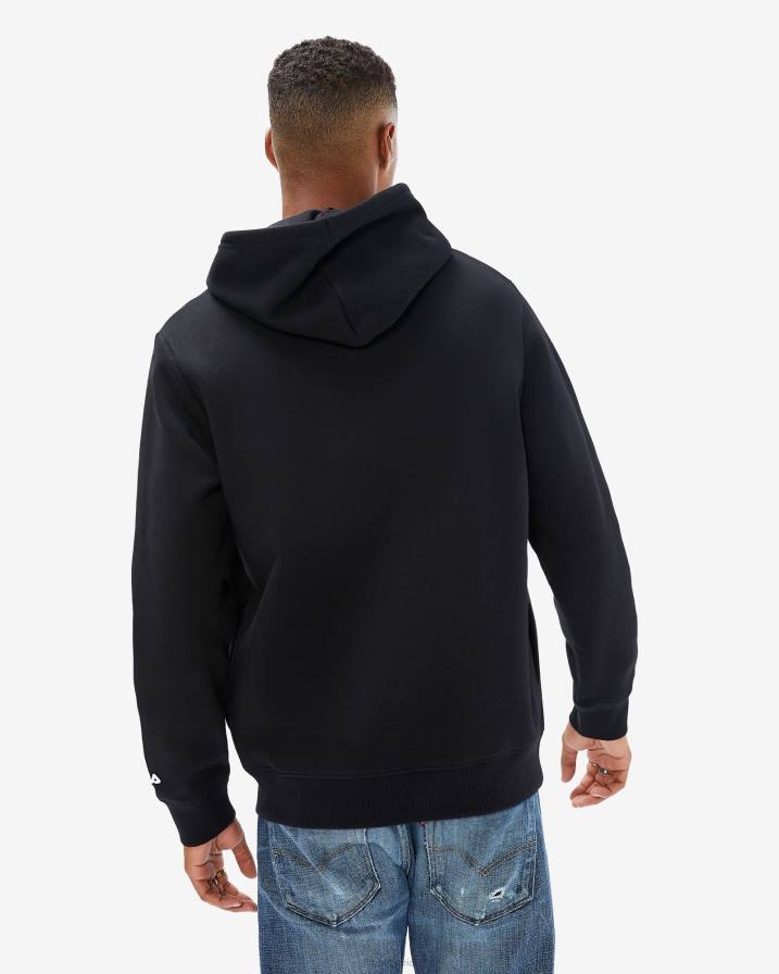 2HNL2644 черен FILA fila черна унисекс значка 2.0 качулка с цип