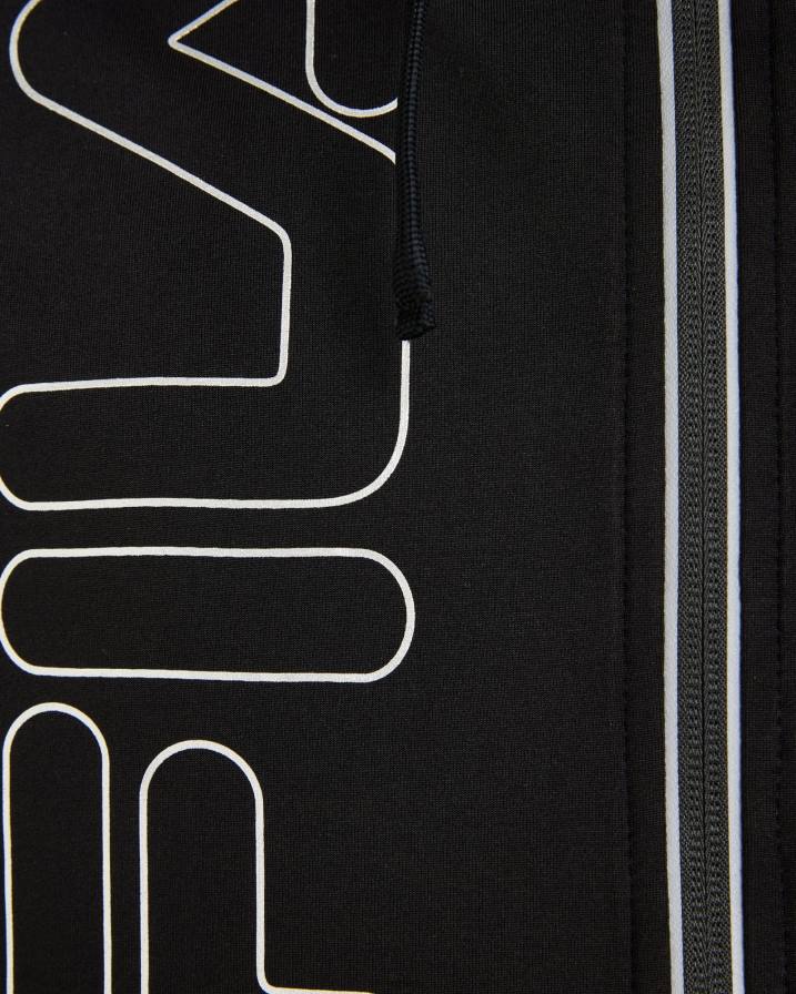 2HNL2646 черен FILA черно мъжко яке luca fila