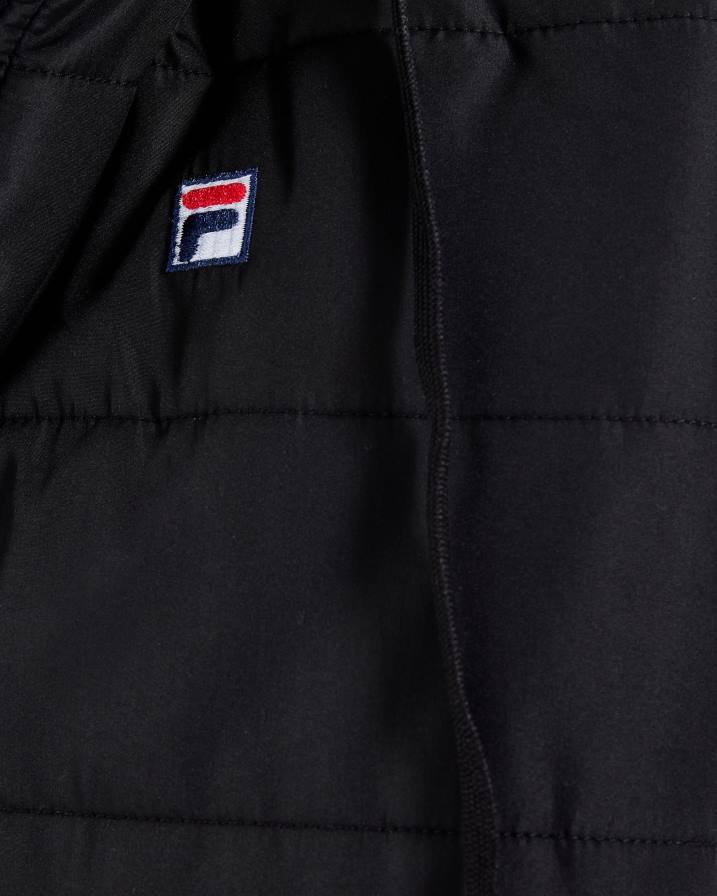 2HNL2649 черен FILA черна мъжка пухена жилетка Julio fila