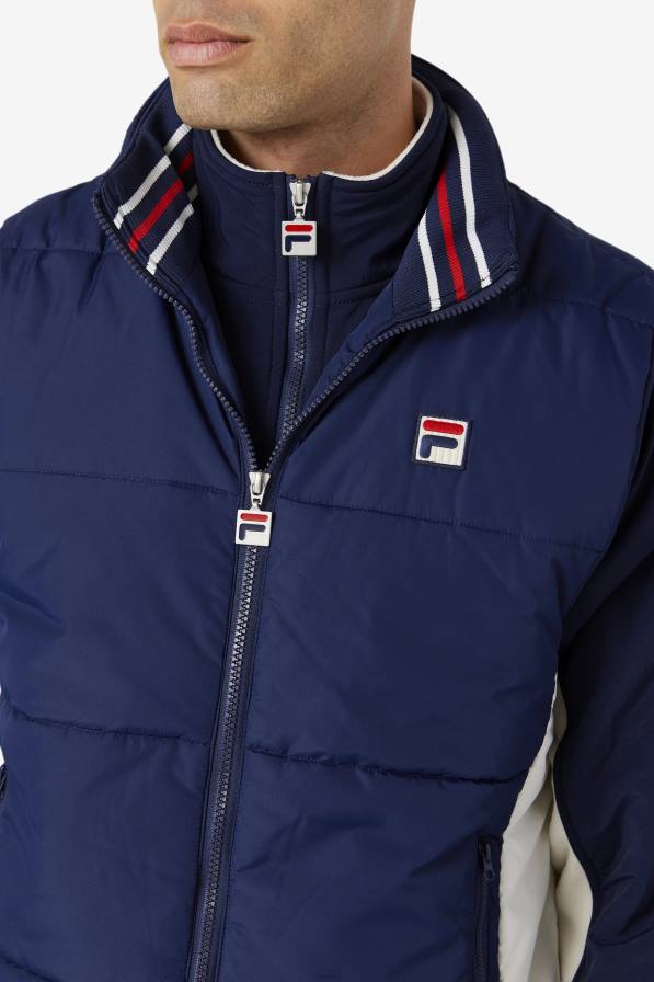 2HNL790 peacoat/гардения FILA жилетка fila peacoat/gardenia matias