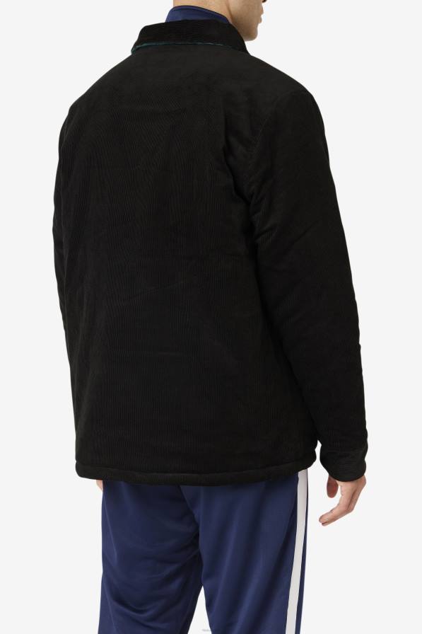 2HNL792 черна/юнска грешка FILA черно/юнско манивела за реверсивно яке fila