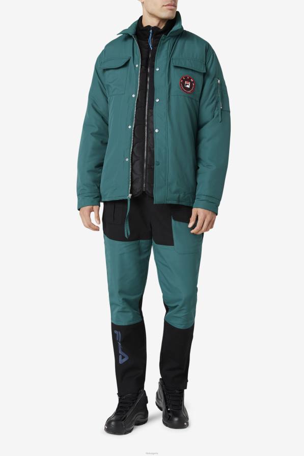 2HNL799 junebug/бял FILA fila nile shacket junebug/бял