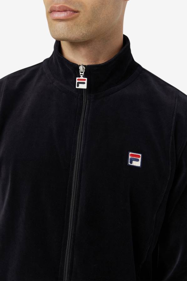 2HNL826 черен FILA велурено яке fila black o-fit