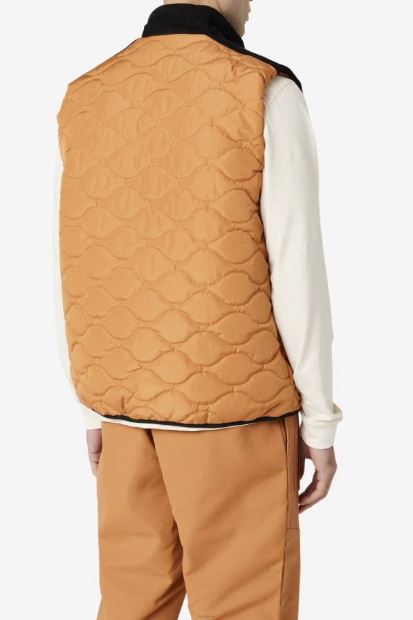 2HNL861 кирпичен/черен FILA кирпичена/черна фила скала жилетка