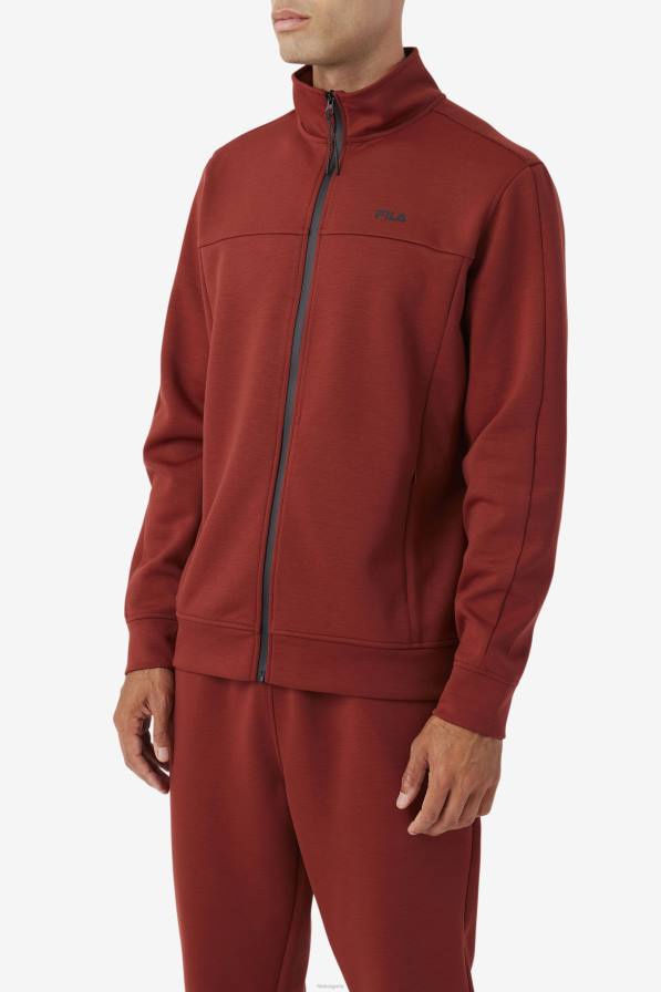 2HNL869 кафяво/черно FILA gonal яке с цип кафяво кафяво/черно fila