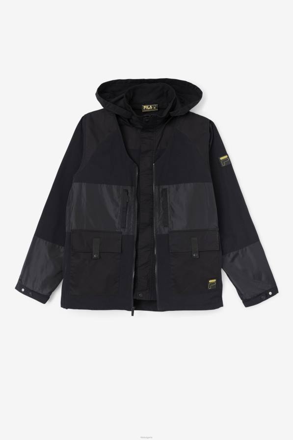 2HNL874 черен FILA Помощно яке 3 в 1 fila black tate