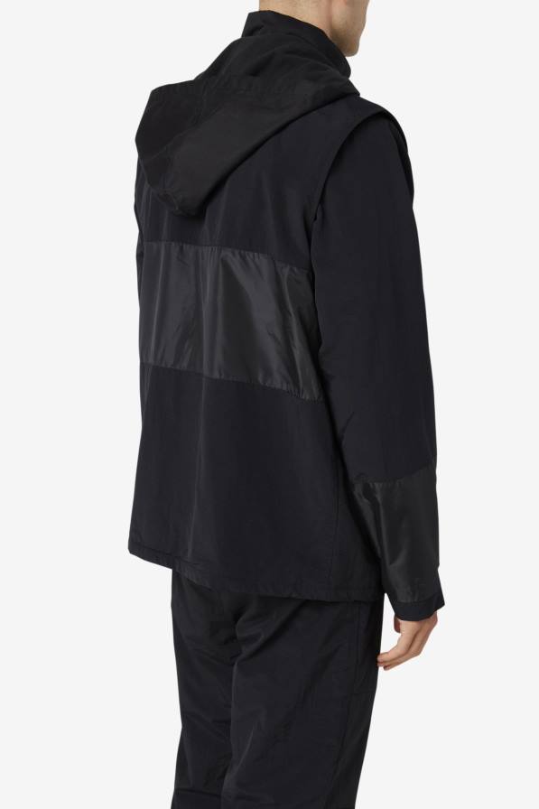 2HNL874 черен FILA Помощно яке 3 в 1 fila black tate